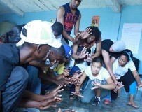 Street theatre Dominican Republic